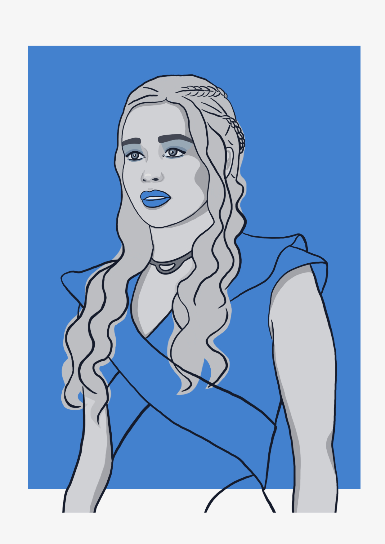 Portrait Daenerys GOT